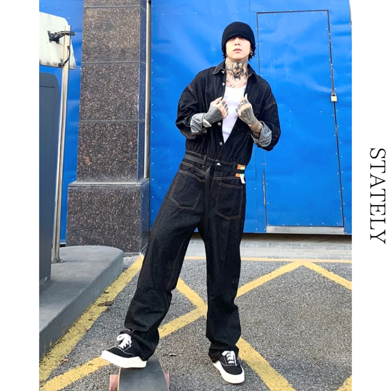 Urban Denim ジャンプスーツ/2color_ST03・画像7