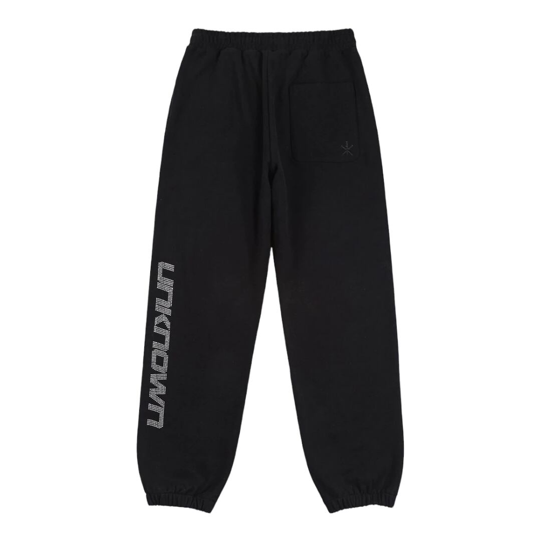 【UNKNOWN LONDON】SIGNATURE RHINESTONE JOGGER PANTS