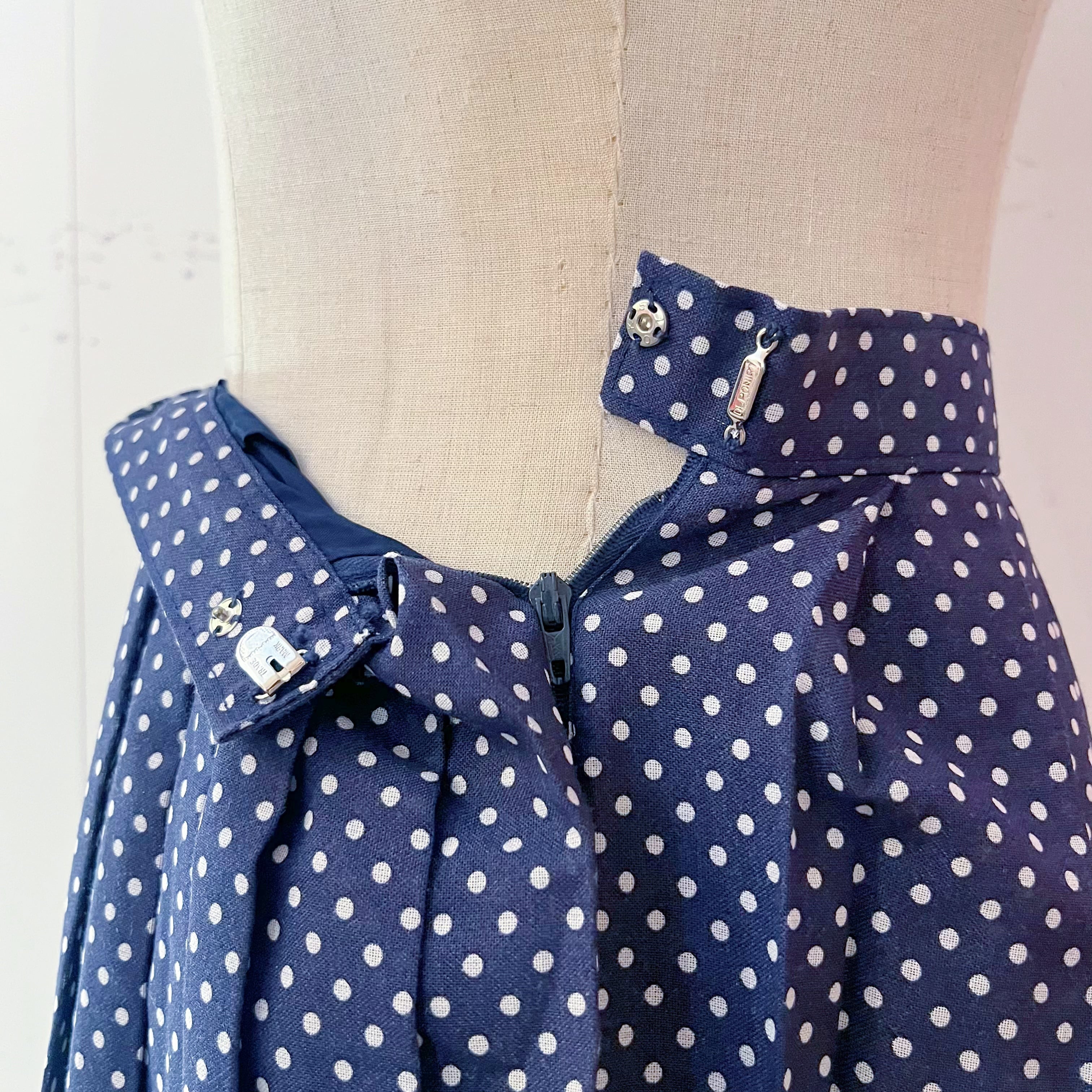 flower lace printed pleats skirt