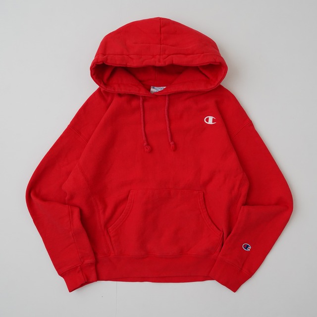 Champion red sweat Parka
