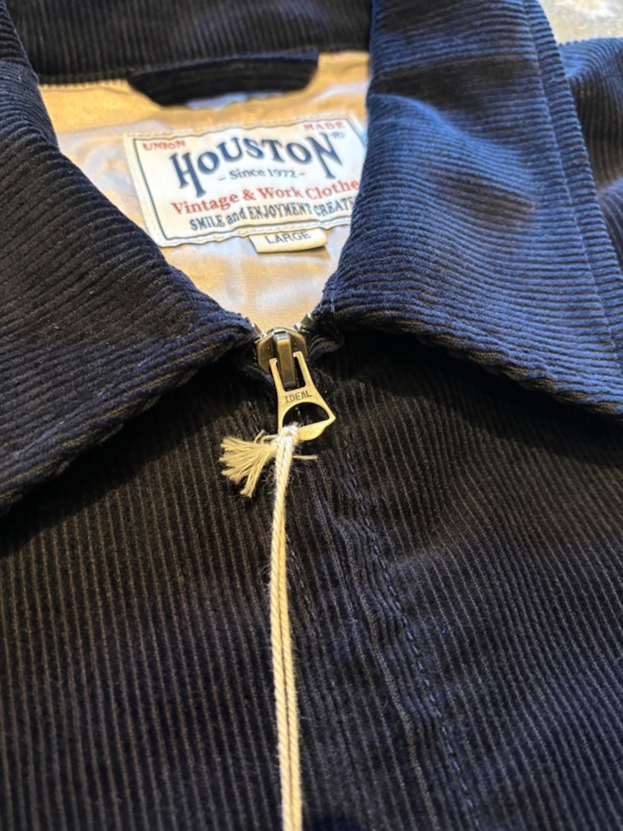 HOUSTON / FFA JACKET / コーデュロイジャケット / NAVY / ファーマーズジャケット / 51448 - 7
