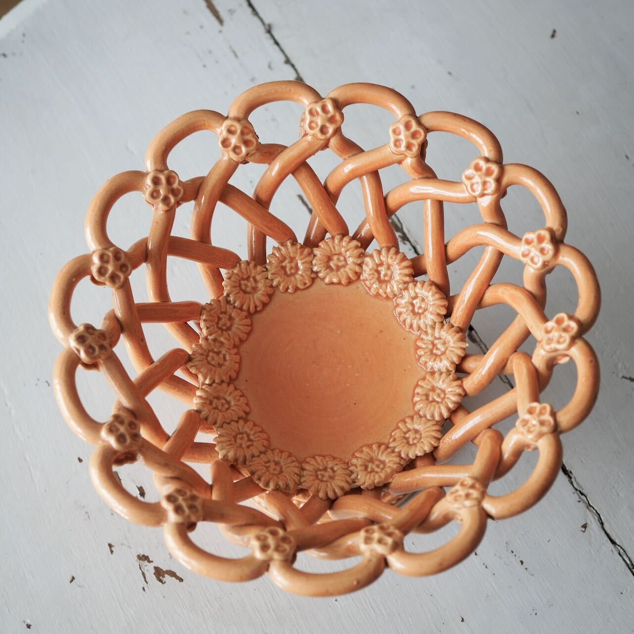 ヴィンテージ 南仏 陶器 鉢 小物入れ ヨーロッパ インテリア ヴィンテージ 南仏 陶器 鉢 小物入れ ヨーロッパ インテリア 南仏陶器