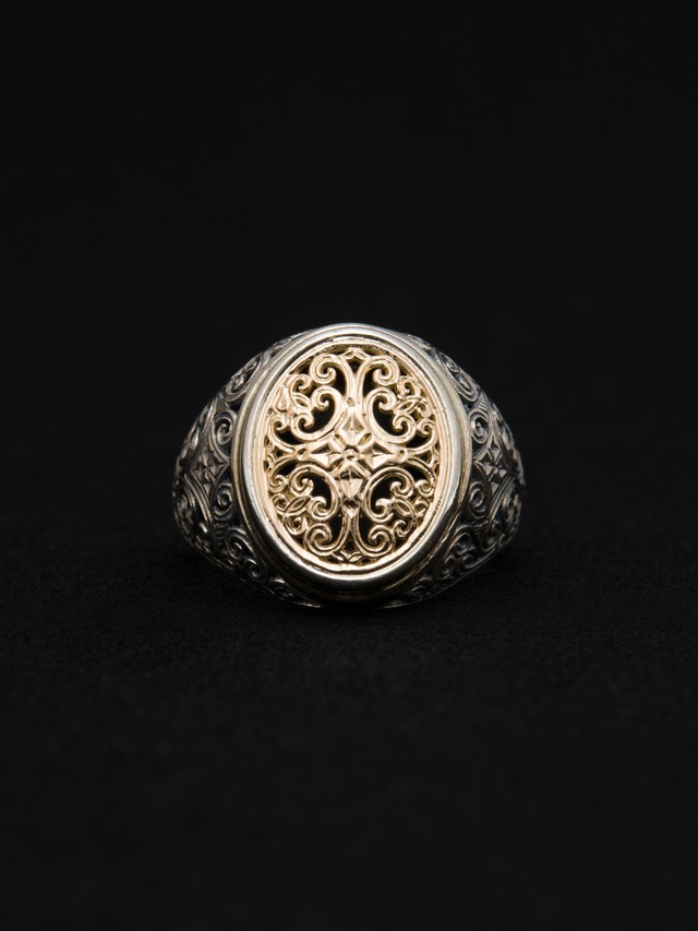 Mediterranean Oval Ring