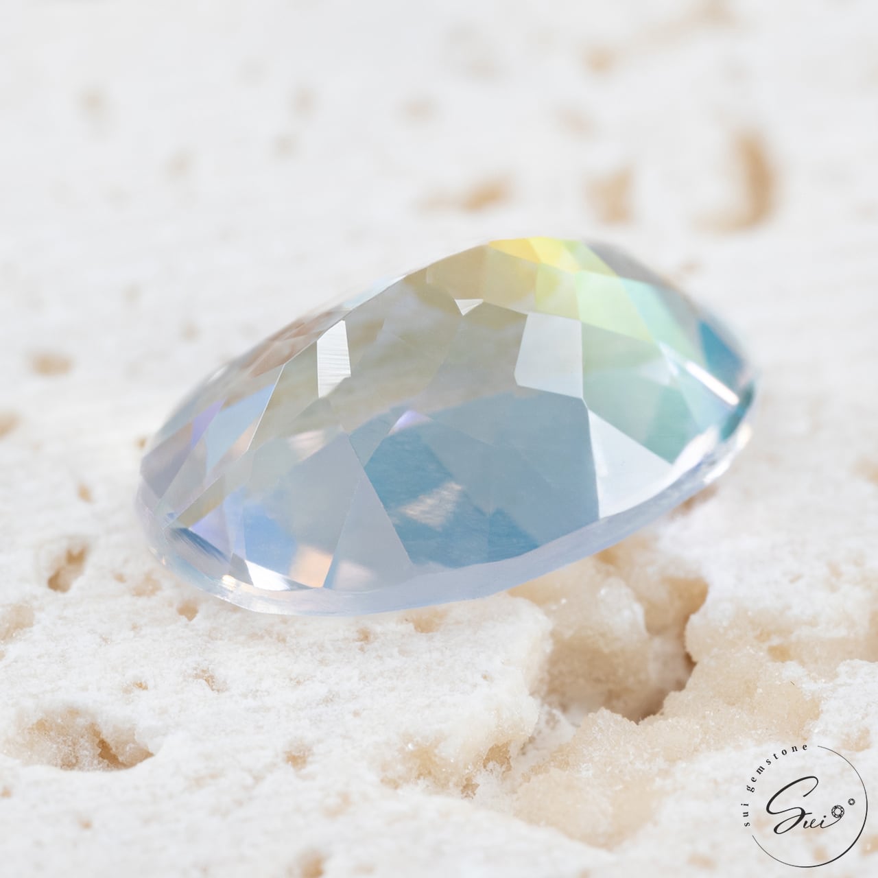 天然【非加熱】レインボームーンストーン 1.04ct | SUI GEMSTONE