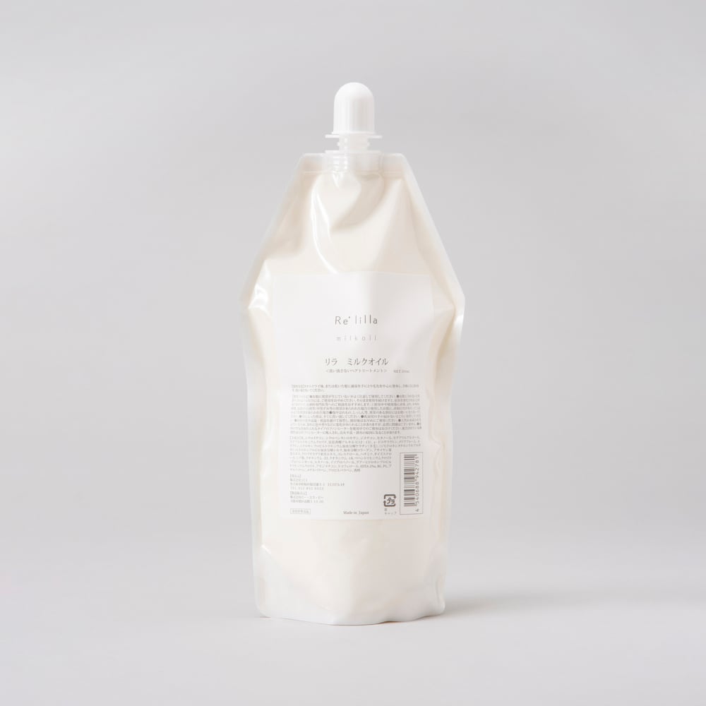 リラ　ミルクオイル　Re’lilla Milk Oil 500ml Re'lilla｜milkoil（500ml） | HAIR ICI ONLINESHOP