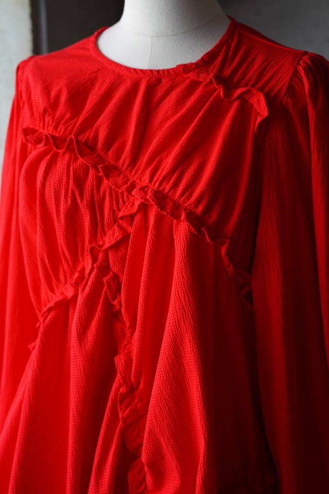 CARO ASYMMETRIC MINI DRESS