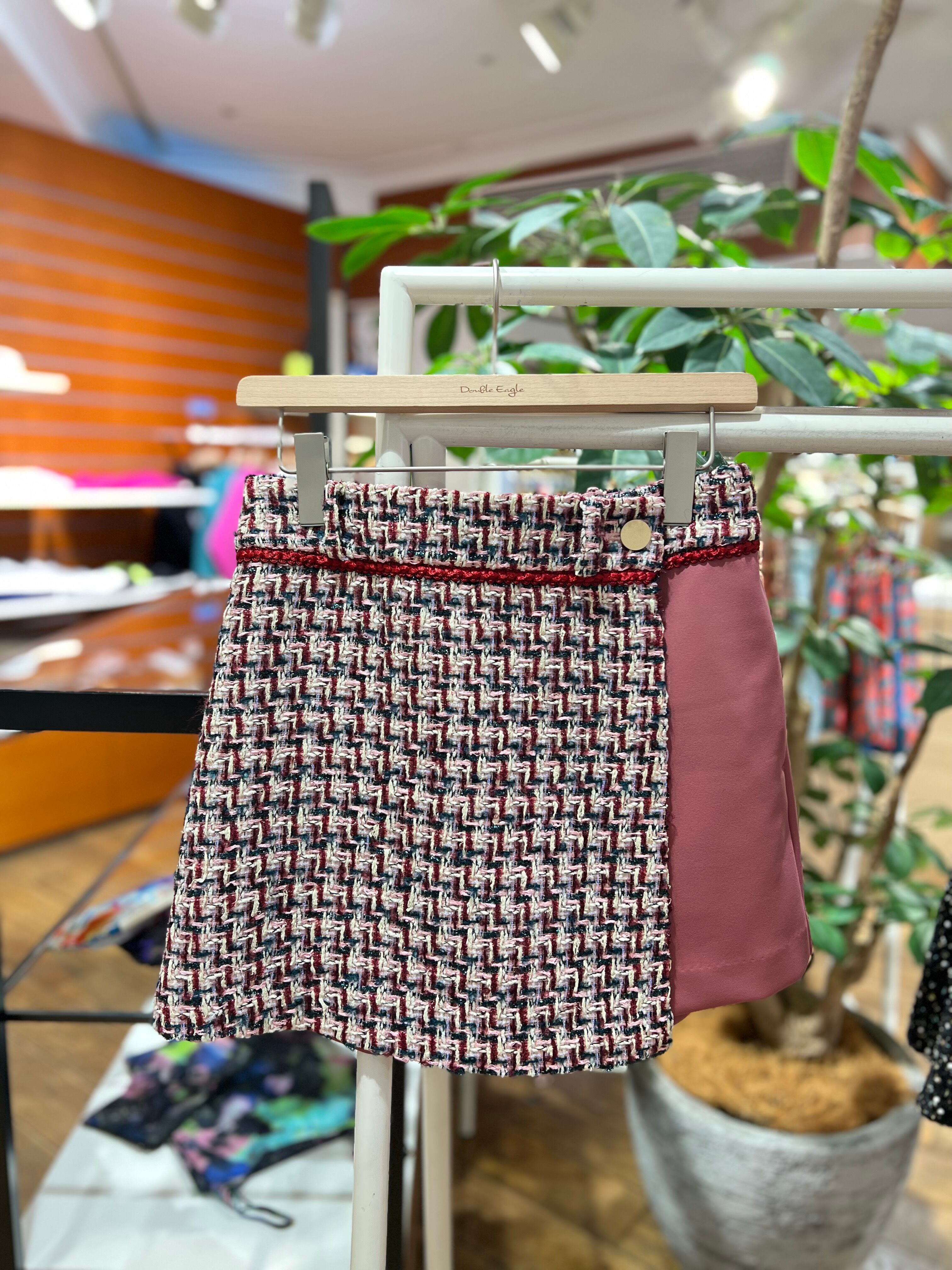 Basil-Colorful Rose yarn Tweed | Dress Flower
