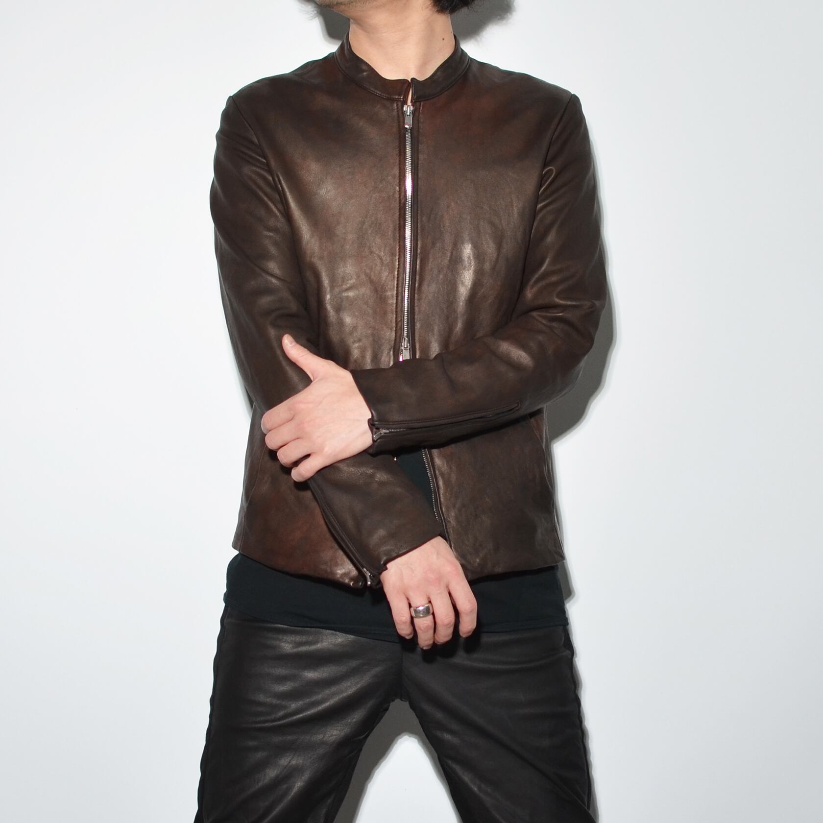 Minimal Riders -〈Rusty Brown〉 | No,No,Yes ! Leather Tailor Tokyo