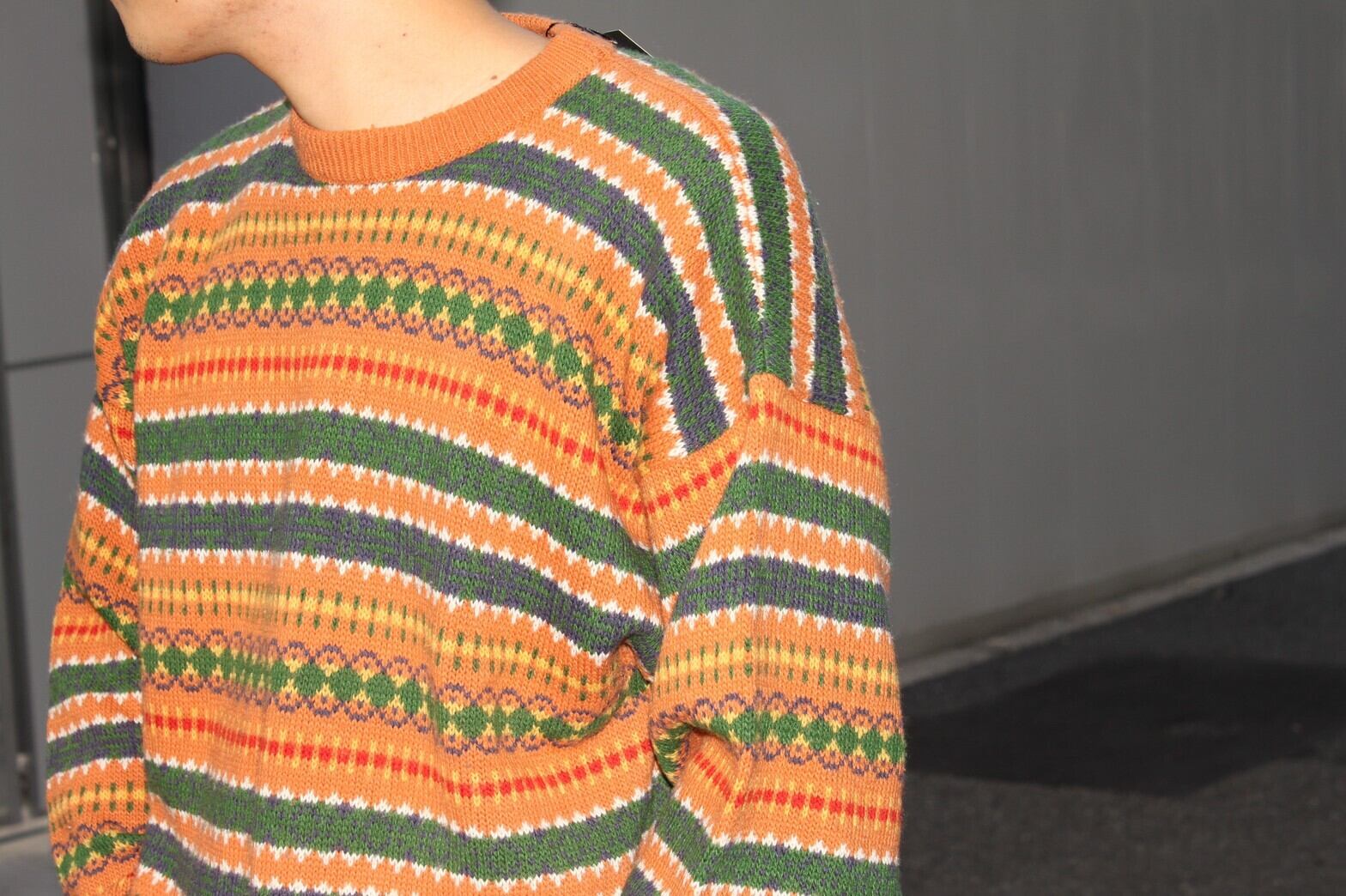 90s Design Knit made in Italy XXL size