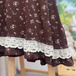 2色/フリルカラー小花柄トップス ・12126