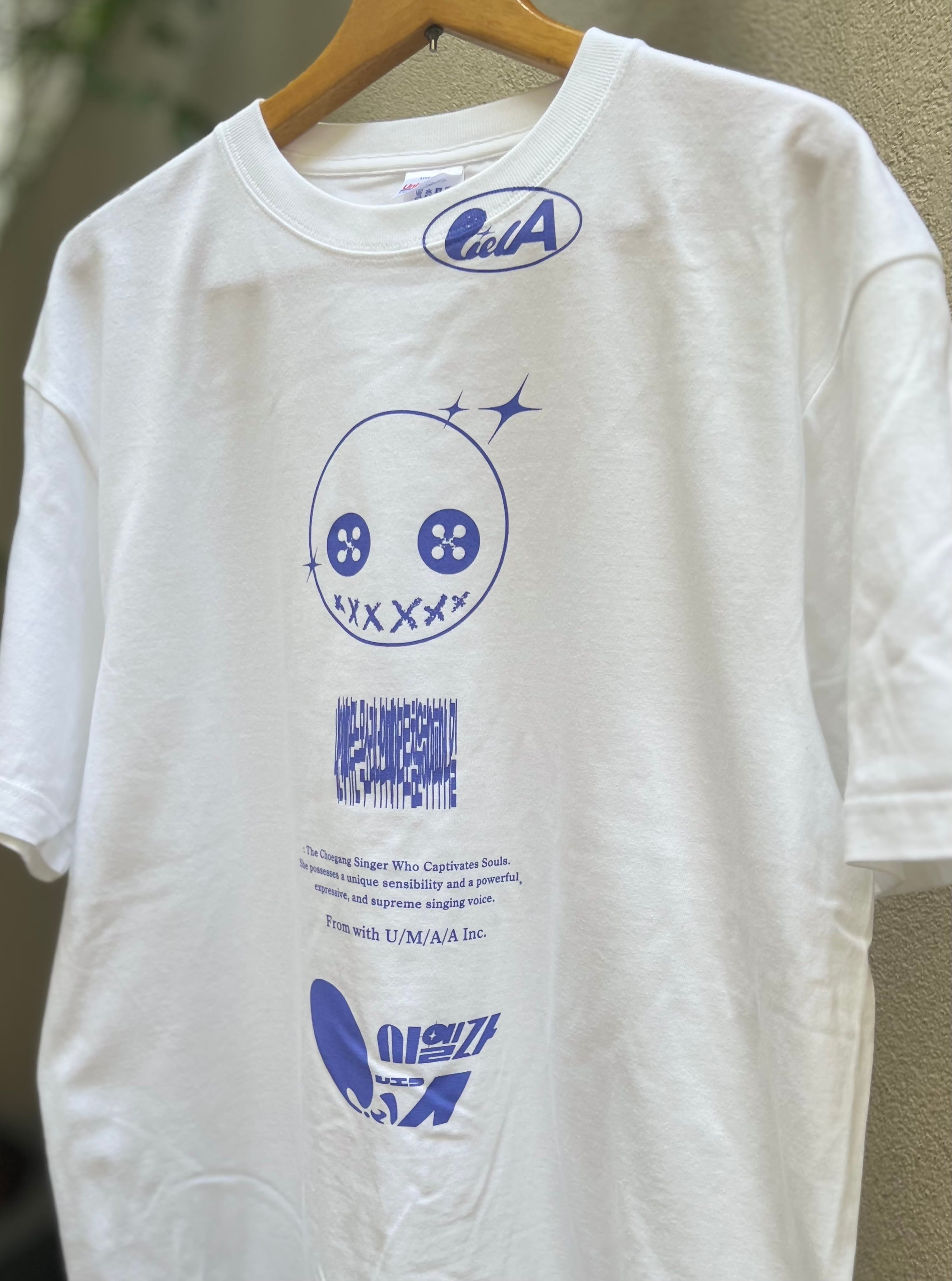 CielA ボタンちゃんTシャツ（XLサイズ限定） - 画像2