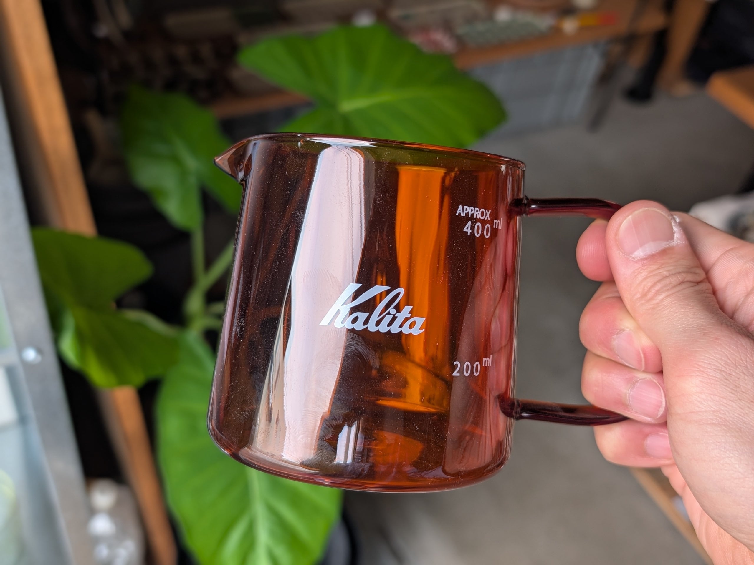Jug400（アンバー） | kalita | inoya | Basic Life Store いつまでも