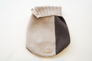 Color-block Sweater Brown