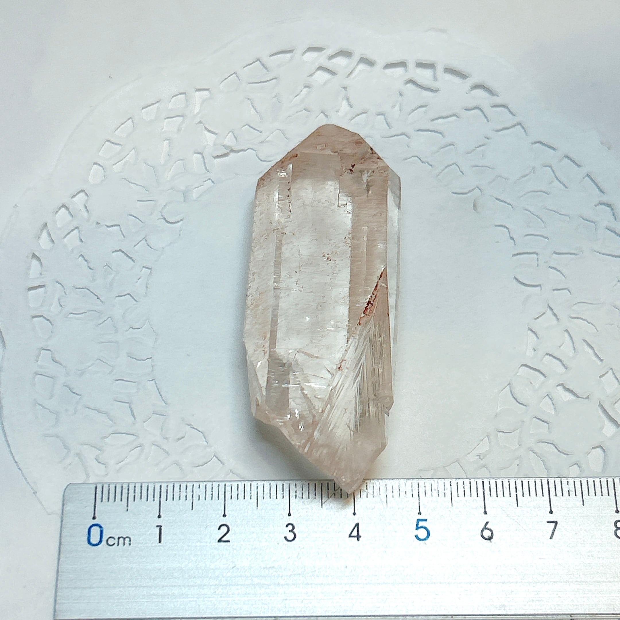 E18076】ピンクカテドラル 水晶 クォーツ カテドラル ヒマラヤ水晶