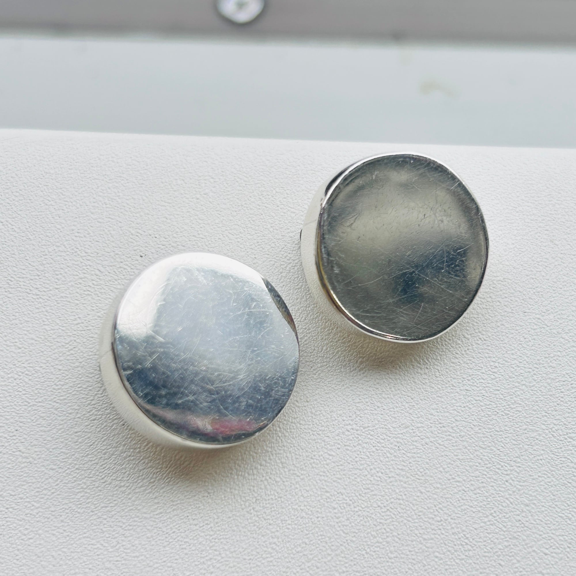 シルバー925 丸イヤリング | Milo Antiques & Vintage