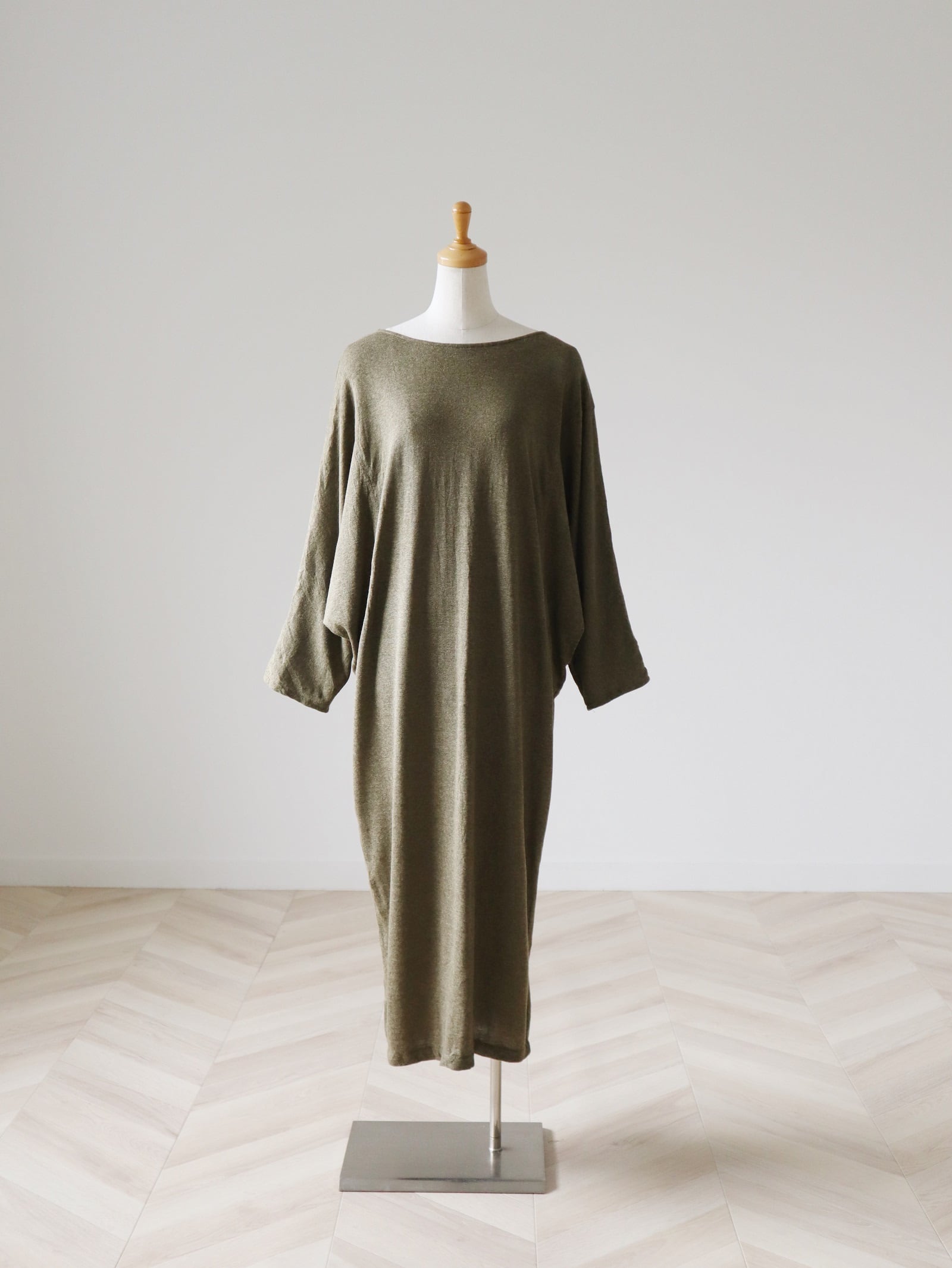 dolman sleeve pullover jersey dress
