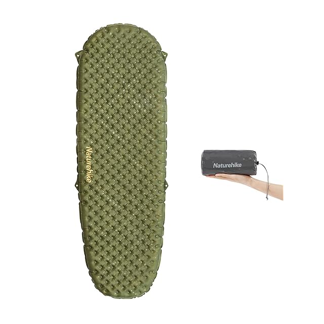 Naturehike Tuye エアーマット SGS認証 R3.2~8.8 約500g超軽量 厚手8