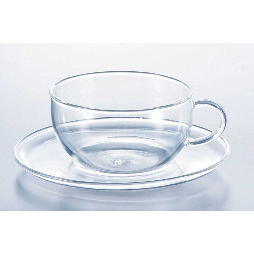 セレック グラスカップ＆ソーサー GCS-1 クリアー | 碧（あお）ものがたり