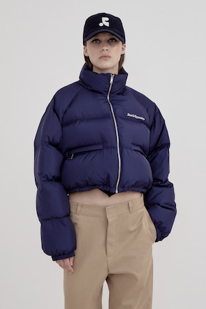 [rest & recreation] RR DOWN SHORT JACKET - NAVY 正規韓国ブランド 韓国ファッション 韓国代行