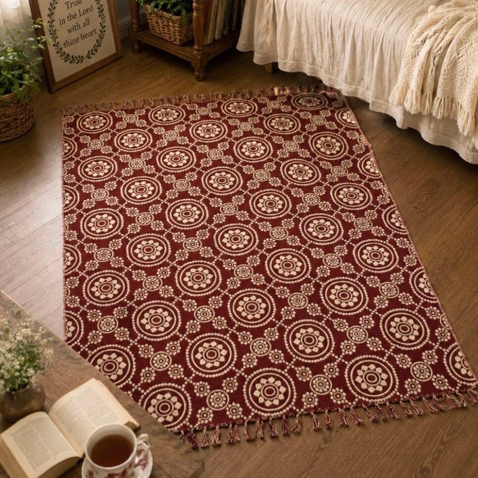 417-Antique Khamseh rug | PAY ID