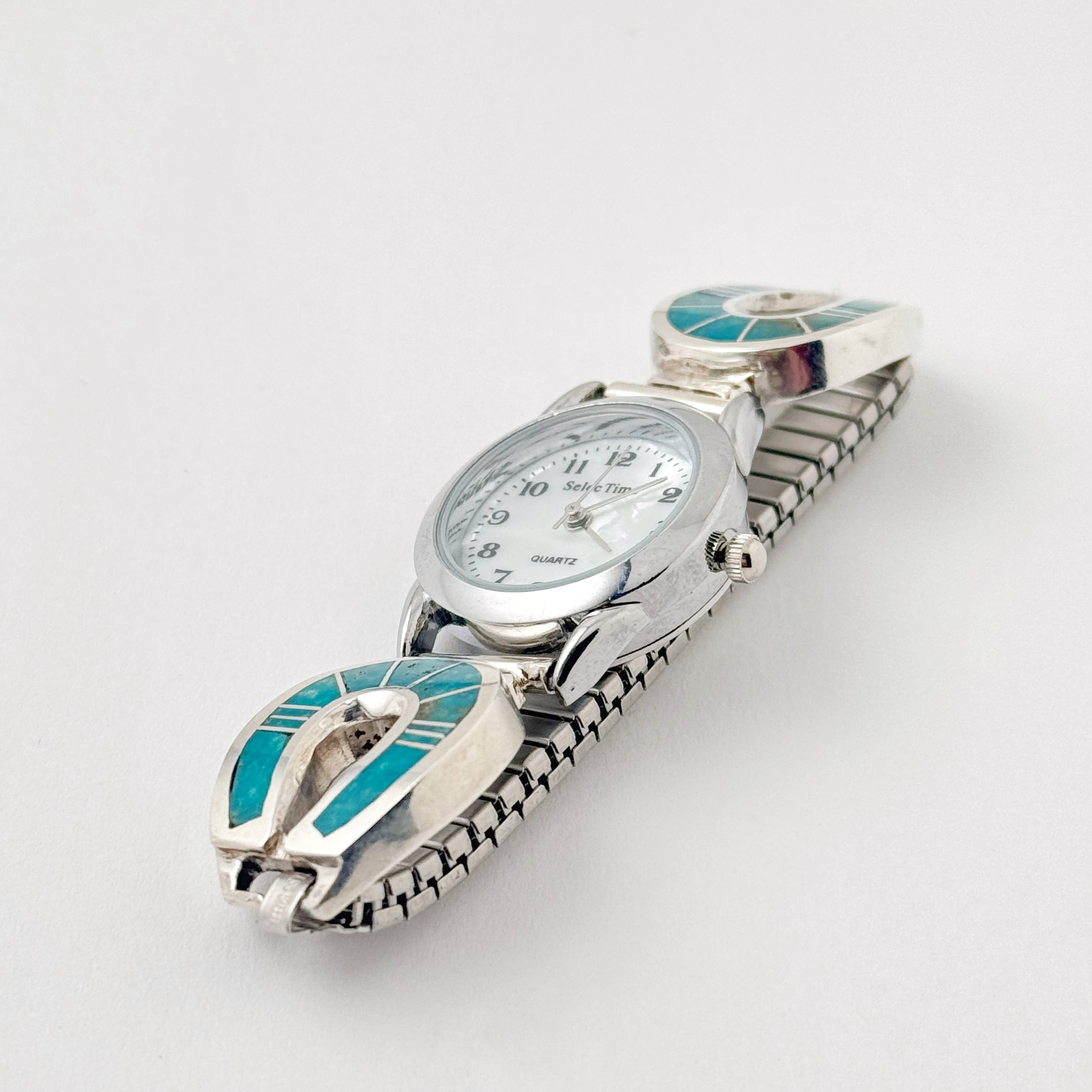 Indian Jewelry》ウォッチ（時計）キングマン ターコイズ ホースシュー