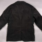 Crocodile クロコダイル ピケ 2B テーラードジャケット M/ダークグリーン系 メンズ