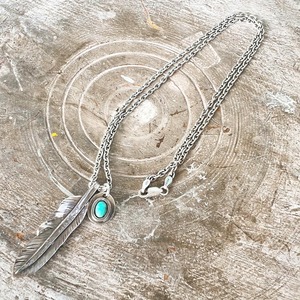 NORTH WORKS "Liberty Feather w/turquoise" N-410