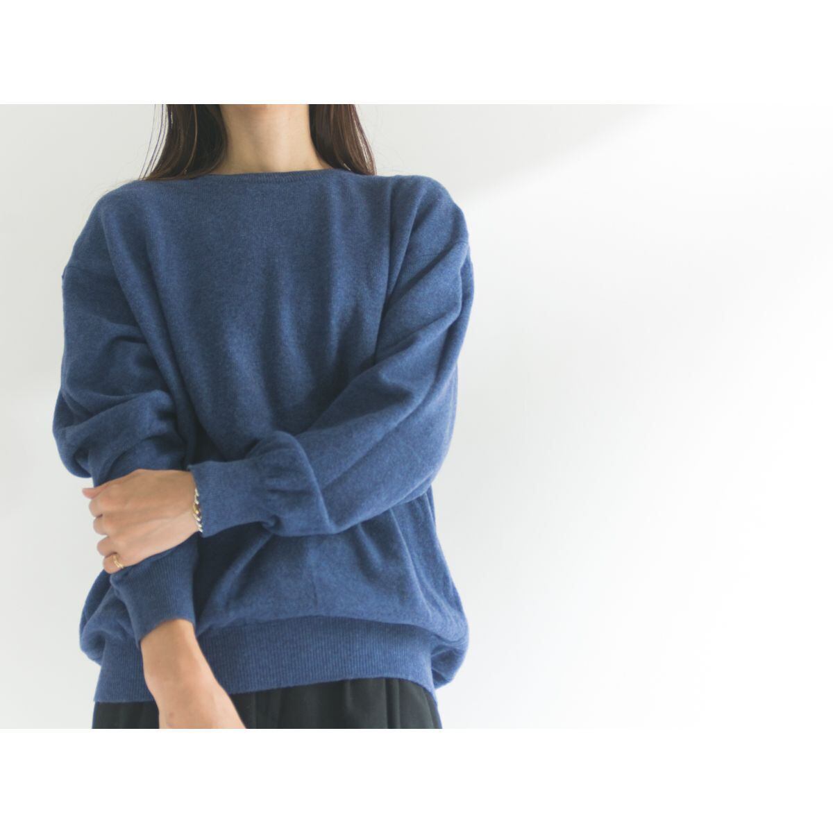 【United Colors Of Benetton】Made in France crew neck knit（フランス製 クルーネックニット）9b