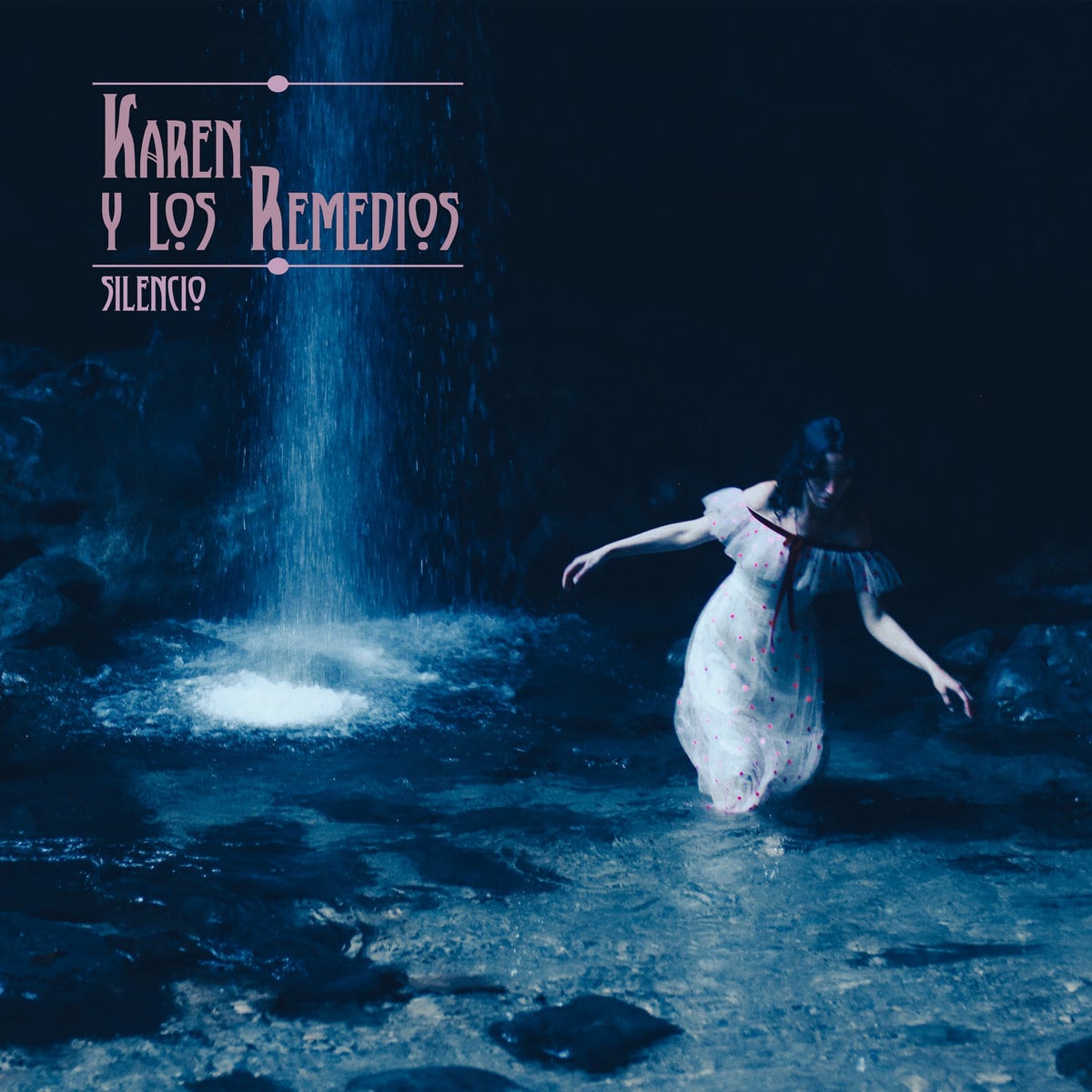 Karen y los Remedios -  Silencio (Black & Blue Galaxy Effect LP)