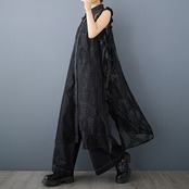 レース ロング ジレ  30201