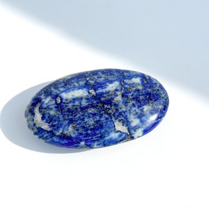 ラピスラズリ パームストーン02◇ Lapis Lazuli ◇天然石・鉱物・パワーストーン・インテリア