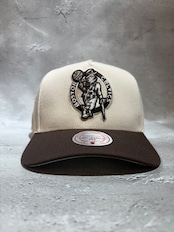 Mitchell&Ness/ミッチェルアンドネス NBA ボストン・セルティックスキャップ クリーム