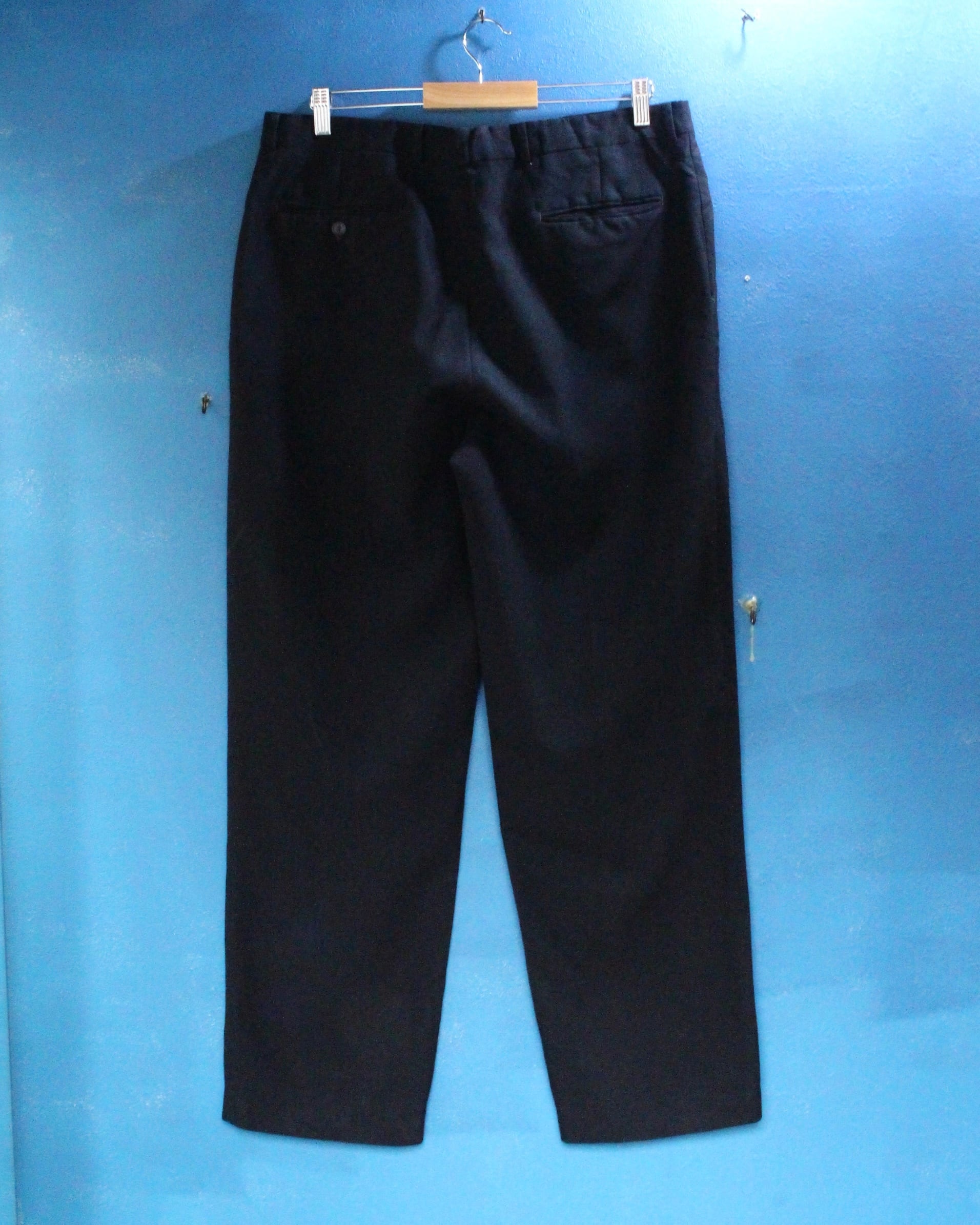 90's Levi's Travelers Black Wide Slacks Pants | DARAM