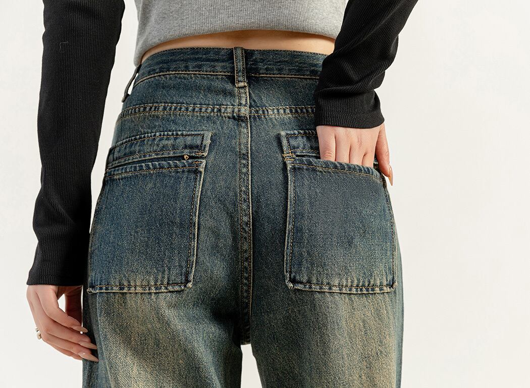 未使用 ネ・ネット / ルーズデニム / パンツ 2wayルーズJ/Wデニムパンツ｜ACLENT（アクレント）