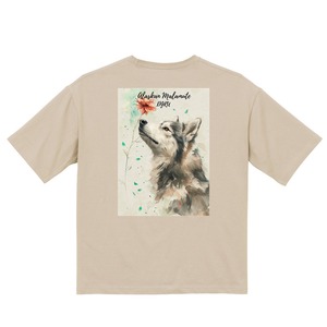 アラスカン・マラミュート　ビックシルエットTシャツ
