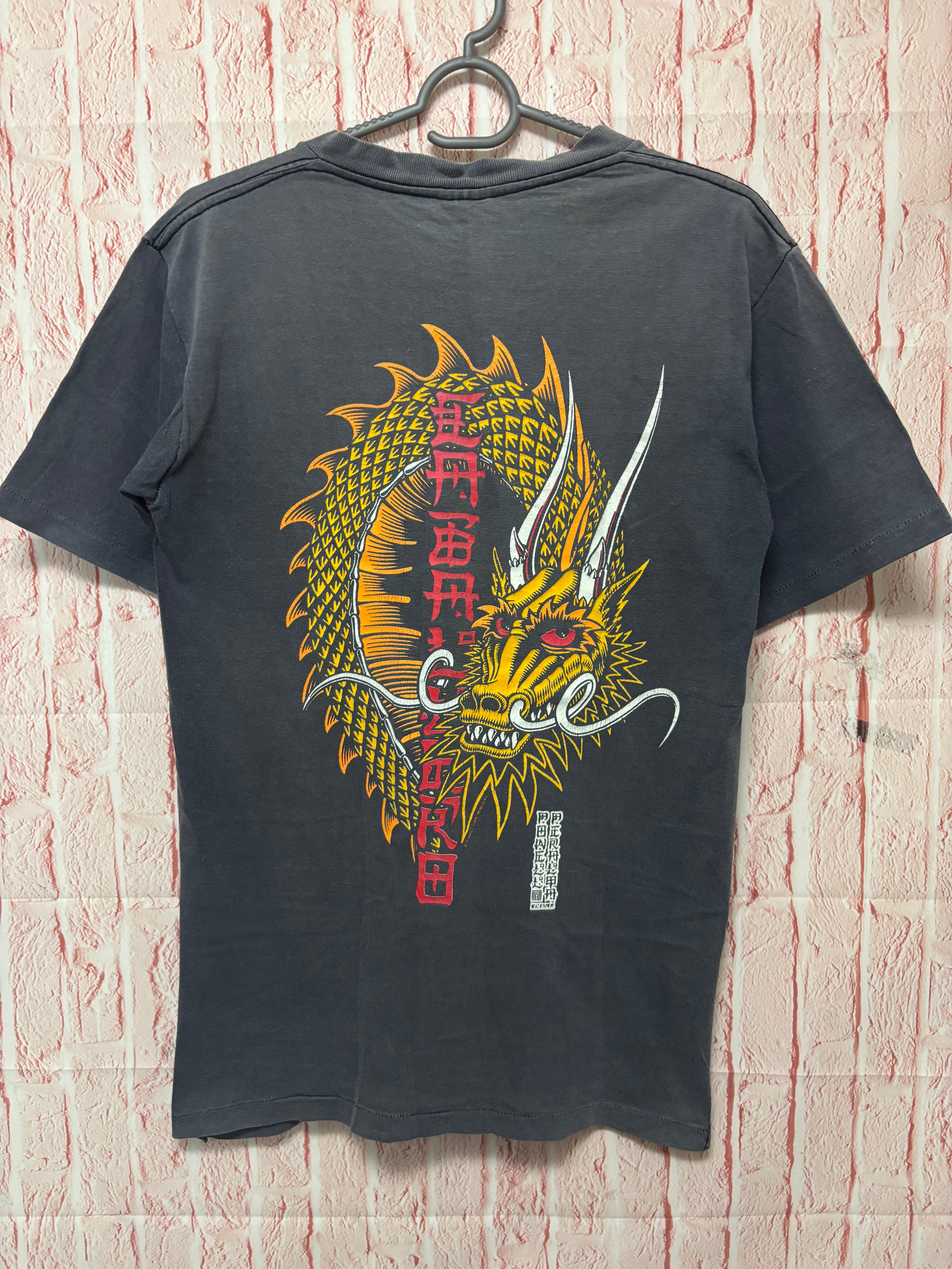 SPECIAL】80s POWELL PERALTA “BAN THIS DRAGON” Vintage T-Shirt MADE