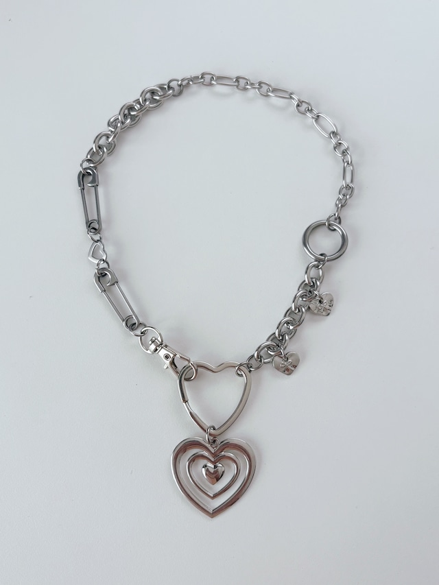 heart mix necklace