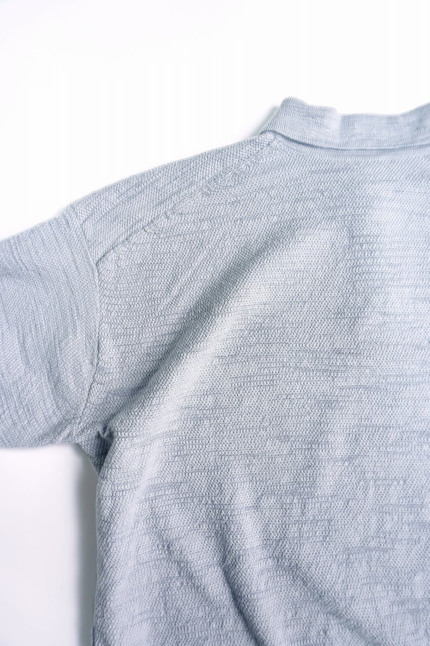 OG Slub Moss Stitch Polo S/S