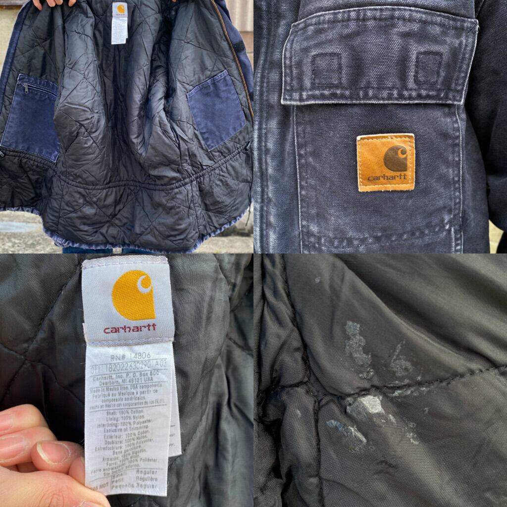 Carhartt カーハート トラディショナルコート メンズS 古着 ダック地