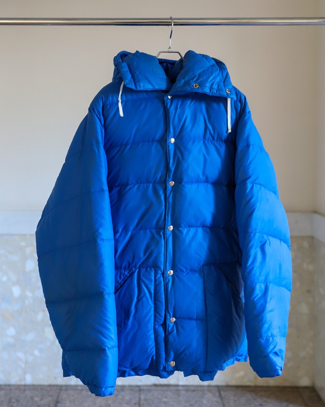 【極美品】70s Thaw expedition Down jacket made in USA extra condition／ 70年代 ヴィンテージ エクスペディション ダウンジャケット USA製 サイズXL ブルー ビッグサイズ エキストラコンディション 希少