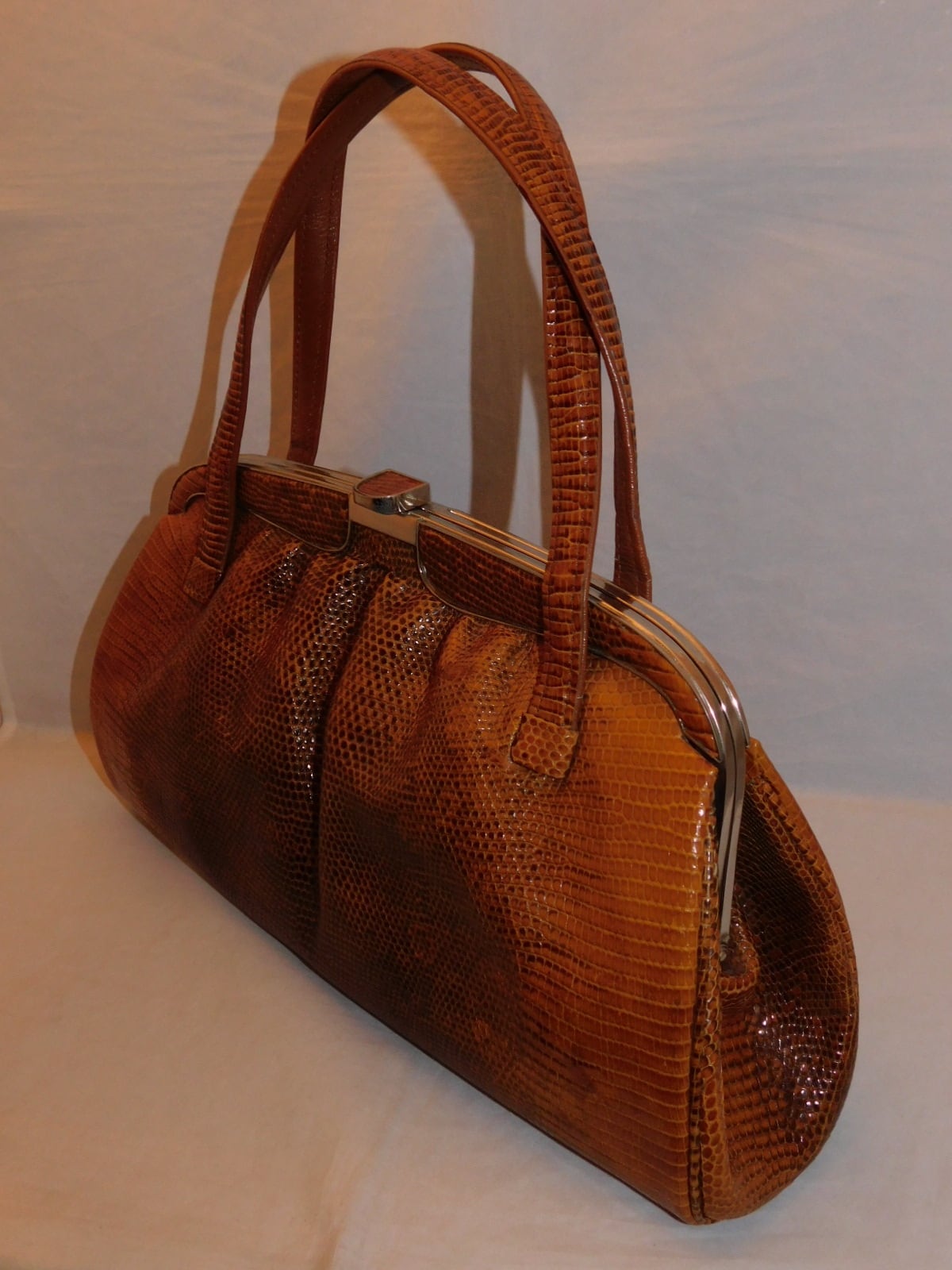 トカゲビンティージバック Lizard vintage bag (made in Japan) | 春夏秋冬（しき）アンティークス powered  by BASE