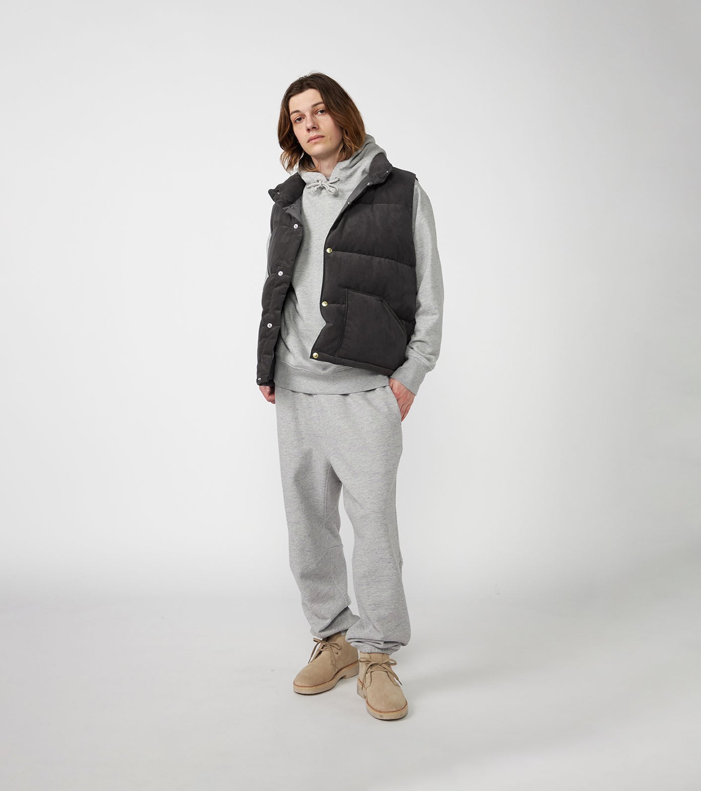 THE NORTH FACE PURPLE LABEL Field Hoodie N24FH059 K(Black
