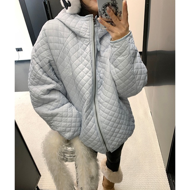 light quilted hoodie jacket　ライトキルティングフーディージャケット　J1574