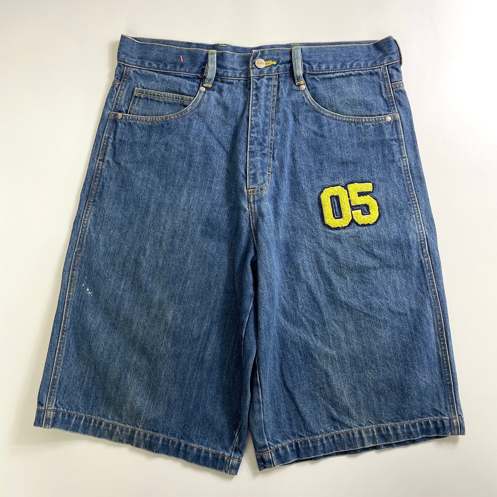 00s FUBU baggy denim shorts