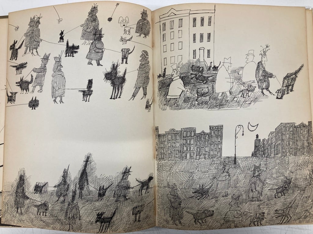 Saul Steinberg（ソール スタインバーグ）The PASSPORT 1957年