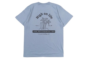 新色【high on life T-shirt】/ acid blue