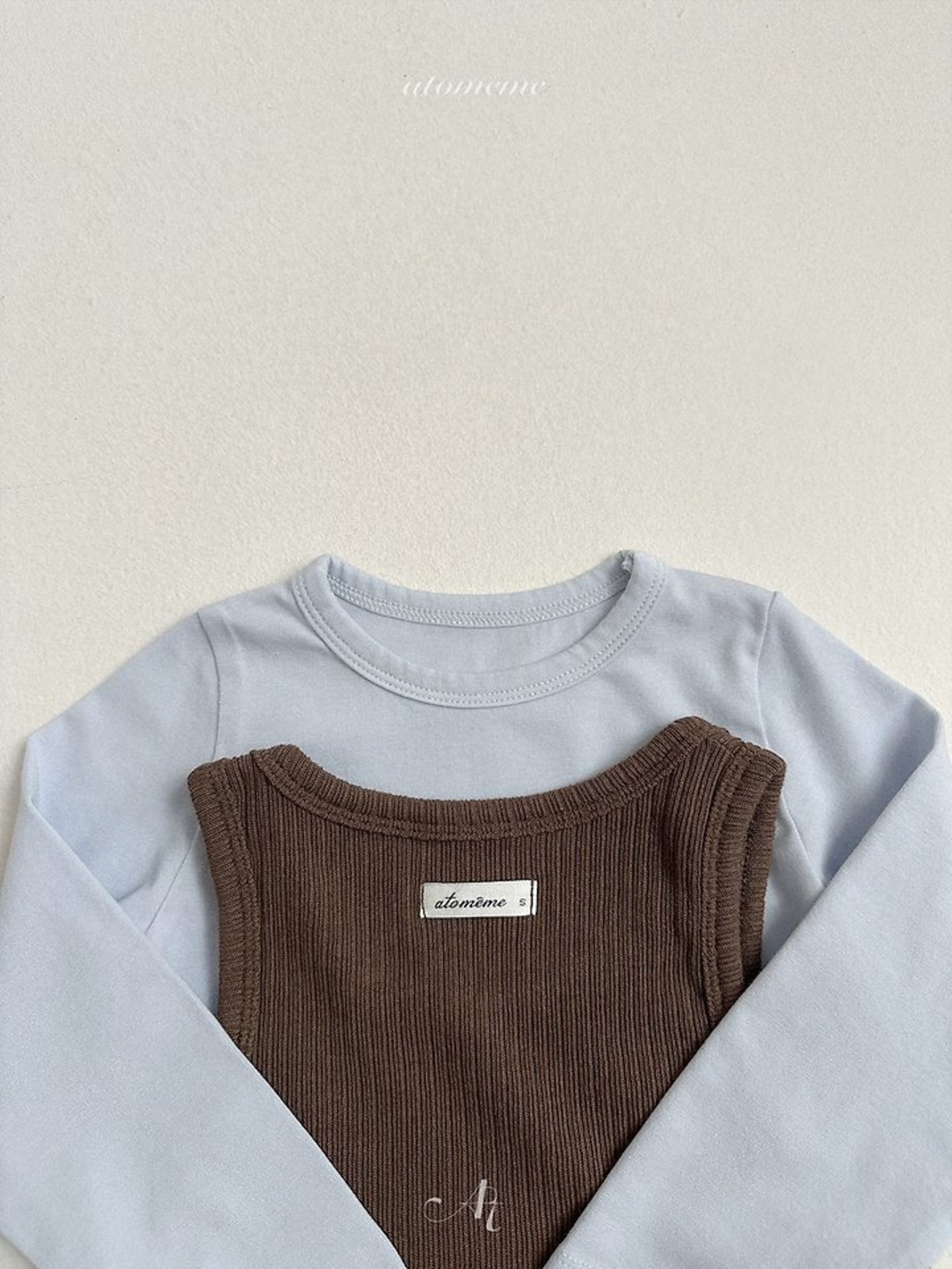 韓国子供服 / Atomeme / 26Autumn / Marais Layered Set / 秋服 *S~XL*