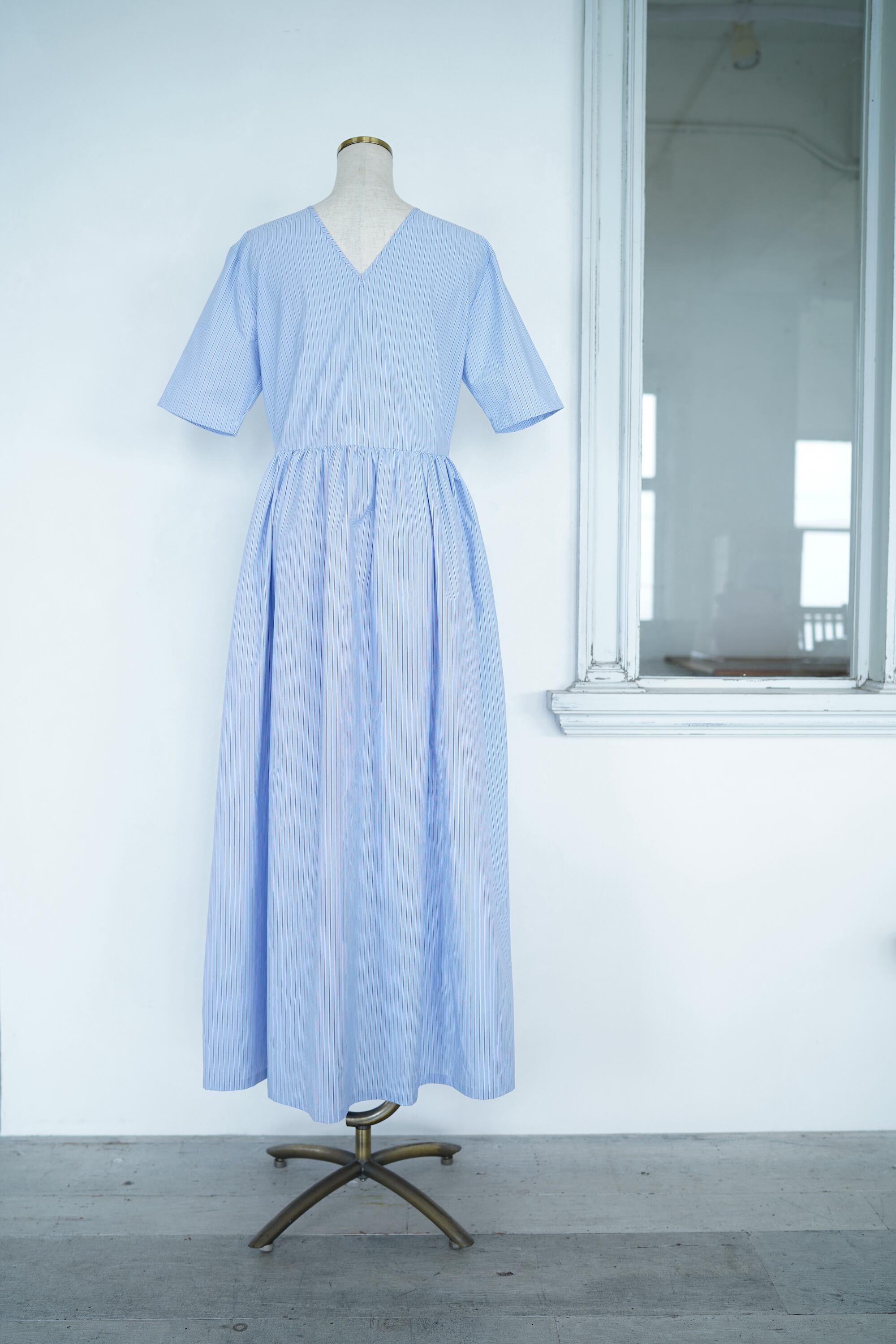 EVERYDAY DRESS stripe maxi | THE9SHOP 