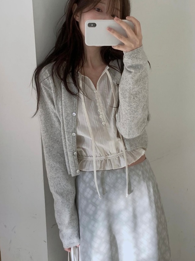 (予約) miel / Aill blouse 2color