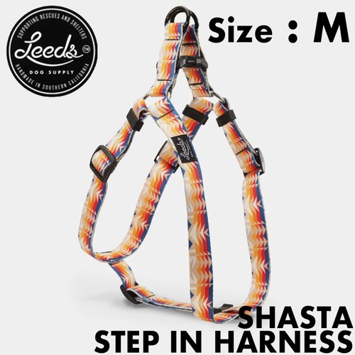 【送料無料】Leeds Dog Supply リーズドッグサプライ SHASTA STEP IN HARNESS ドッグハーネス 犬用ハーネス Mサイズ